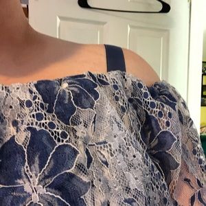 NWT flowery lace tank top